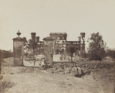 Abandoned house, c.1858 by English Photographer